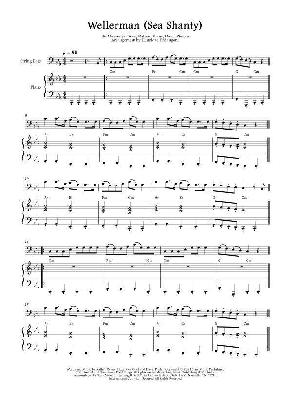 Wellerman (arr. Henrique F Mangoni)