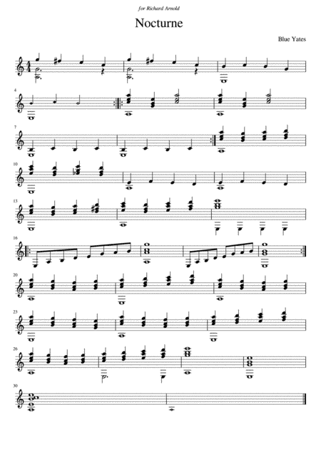 Nocturne (Blue Yates)