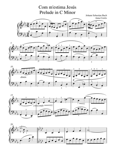 J.S.Bach-Anna Cortés Com m'estima Jesús