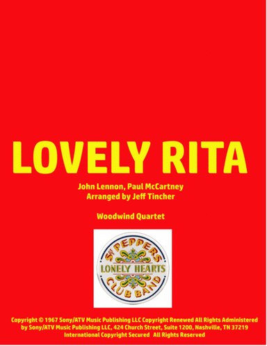 Lovely Rita (arr. Jeff Tincher)