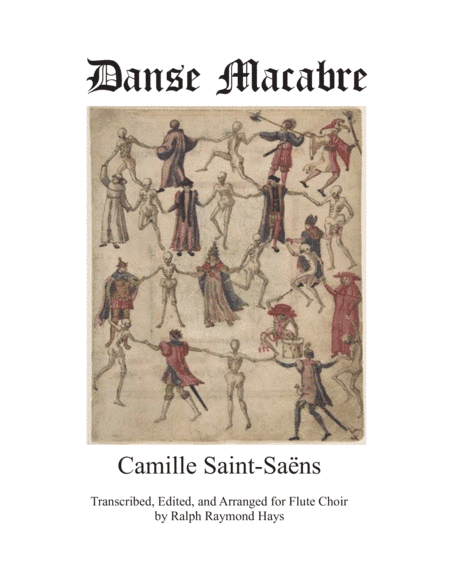 Danse Macabre (for Flute Choir) (arr. Ralph Raymond Hays)