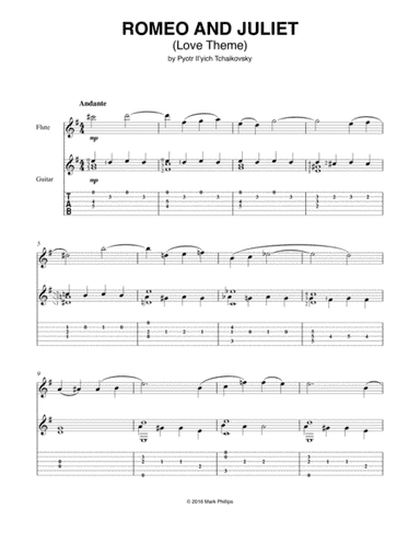 Romeo and Juliet (Love Theme) (arr. Mark Phillips)