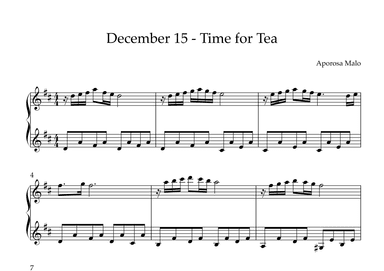 December 15 - Time for Tea