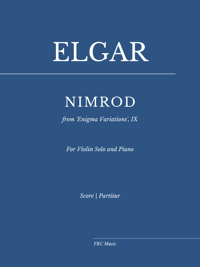 Nimrod (for Violin Solo and Piano) (arr. Flavio Regis Cunha)