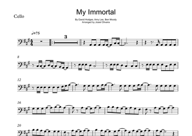 My Immortal (arr. Josiel Oliveira)