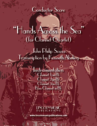 March - Hands Across the Sea (for Clarinet Quartet) (arr. Kenneth Abeling)