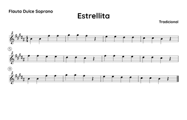 Estrellita - B (arr. SUZUME)