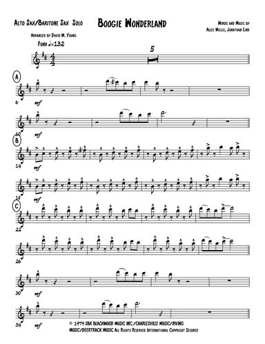 Boogie Wonderland (arr. David W. Young)