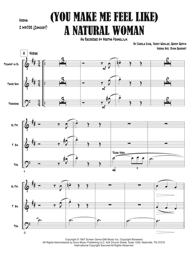(you Make Me Feel Like) A Natural Woman (arr. Ryan Gabbart)