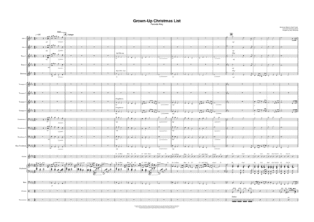 Grown-Up Christmas List (arr. Daryl McKenzie)
