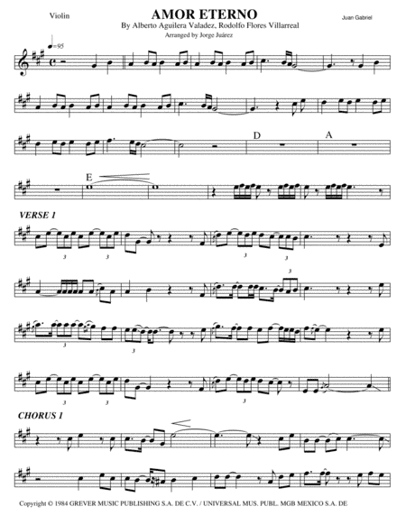 Amor Eterno (arr. Georgie Guitar)
