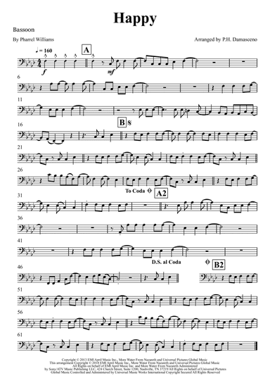 Happy (arr. P.H. Damasceno)