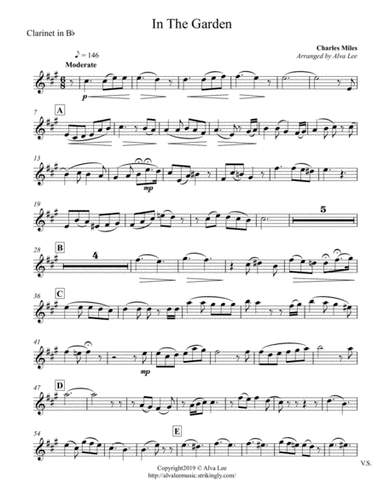 In The Garden (arr. Alva Lee)