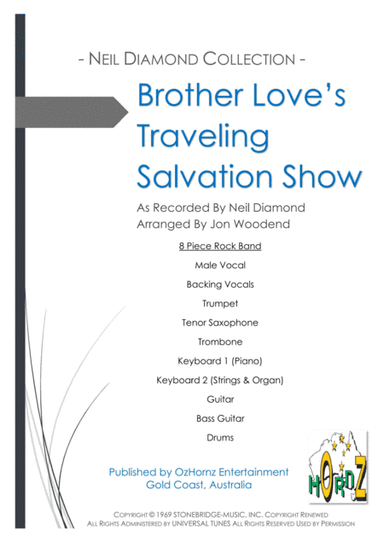 Brother Love's Traveling Salvation Show (arr. Jon Woodend)
