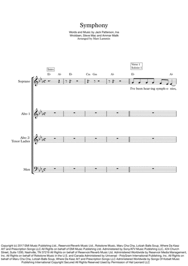 Symphony (arr. Matt Lammin)