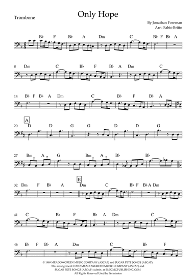 Only Hope (arr. Fabio Britto)