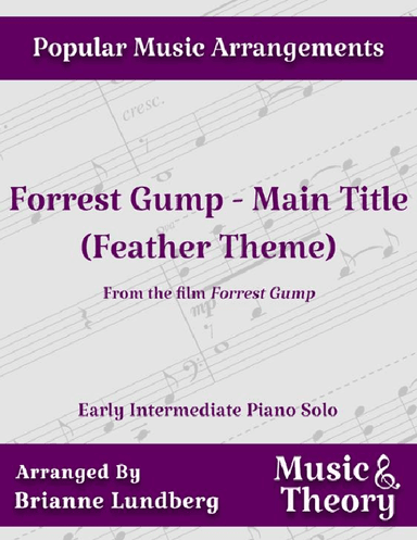 Forrest Gump - Main Title (feather Theme) (arr. Brianne Lundberg)