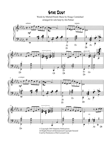 Stardust (arr. Jim Palmer)
