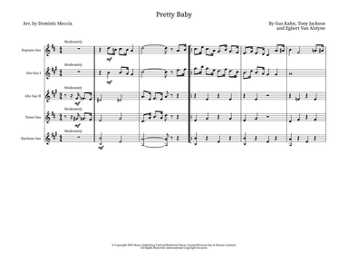 Pretty Baby (arr. Dominic Meccia)