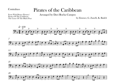 Pirates Of The Caribbean (arr. Davi Rocha Campos)