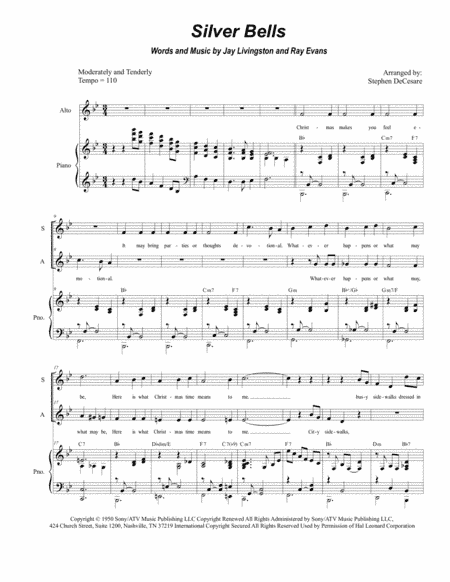 Silver Bells (arr. Stephen DeCesare)