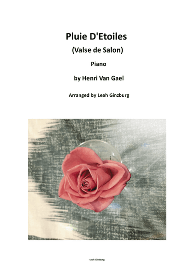 Pluer D'Etoiles (arr. Leah Ginzburg)
