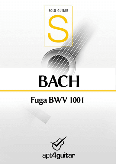Fuga BWV 1001 (arr. Roberto García)