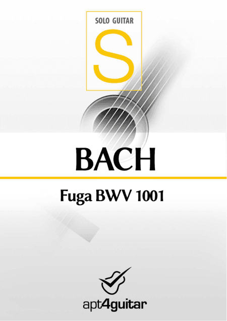 Fuga BWV 1001 (arr. Roberto García)