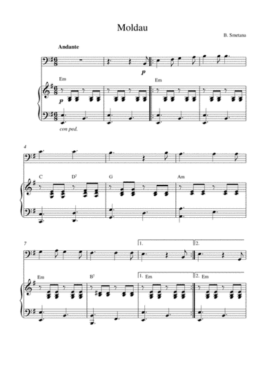 Moldau (arr. Kaiserin Rebecca)