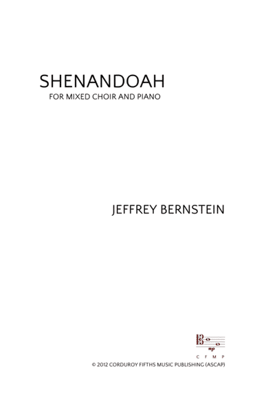 Shenandoah (arr. Jeffrey Bernstein)