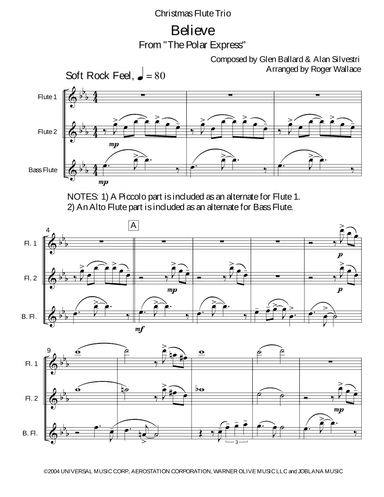 The Polar Express (arr. Roger Wallace)