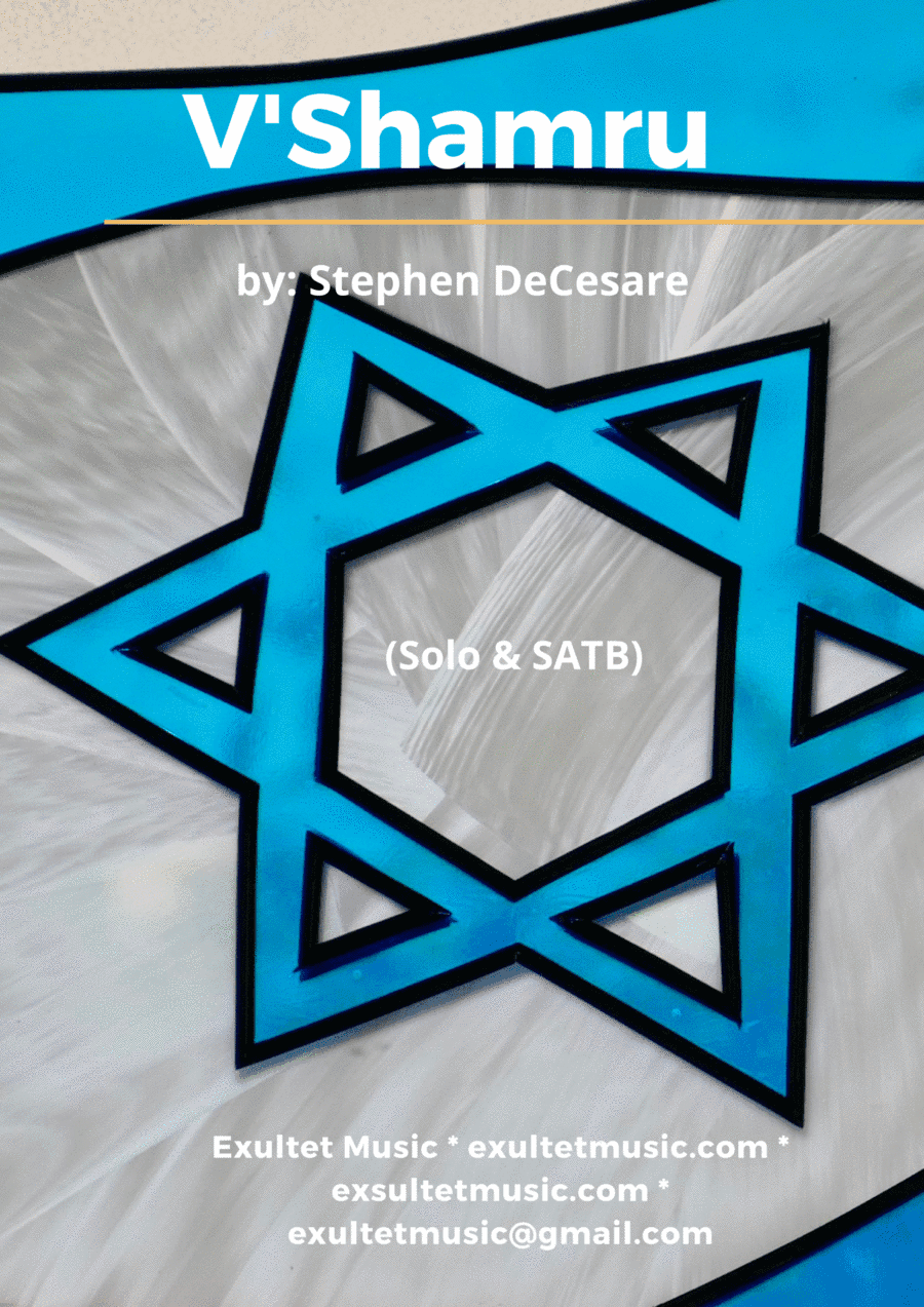 V'Shamru (Solo and SATB)