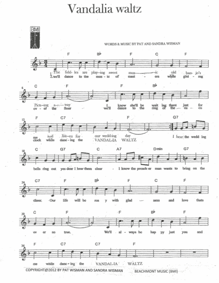VANDALIA WALTZ