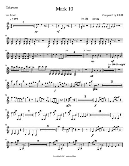 Mark 10 - Xylophone
