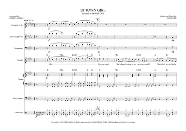 Uptown Girl (arr. Joshua Attrill)