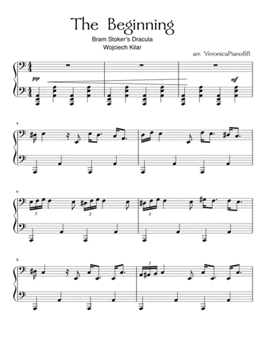 Dracula (arr. VeronicaPiano88)