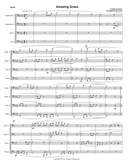 Amazing Grace (arr. Art Leiby)