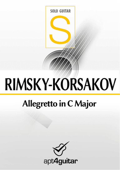 Allegretto in C Major (arr. Roberto García)