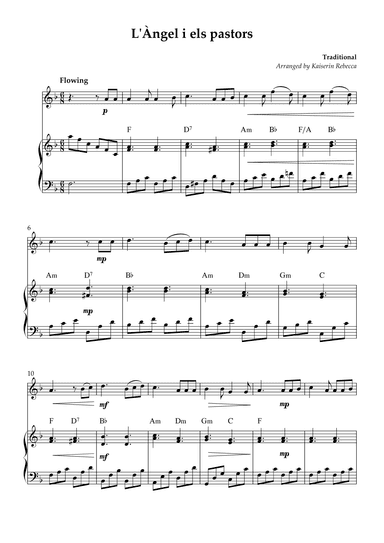 L'Àngel i els pastors (arr. Kaiserin Rebecca)