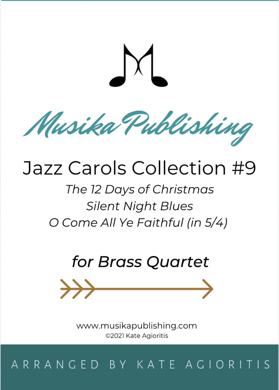 Jazz Carols Collection for Brass Quartet - Set Nine (arr. Kate Agioritis)