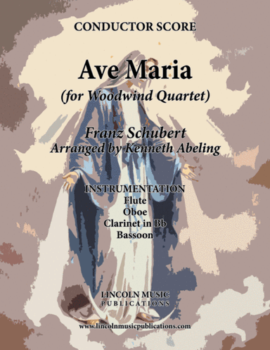 Ave Maria (for Woodwind Quartet) (arr. Kenneth Abeling)