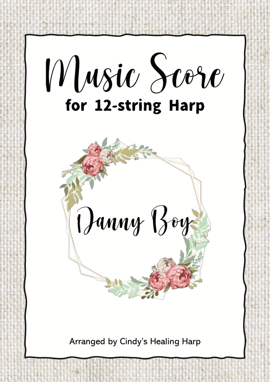 Danny Boy (Londonderry Air) for 12-string harp (arr. Cindy's Healing Harp)