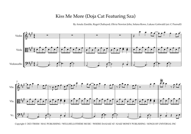 Kiss Me More (arr. Caroline Pearsall)