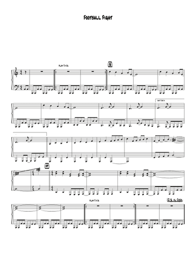 Football Fight (arr. Biegler)