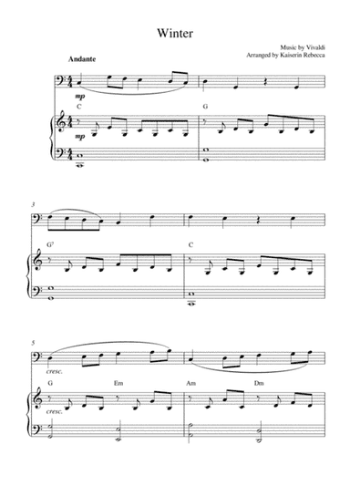 Winter (arr. Kaiserin Rebecca)