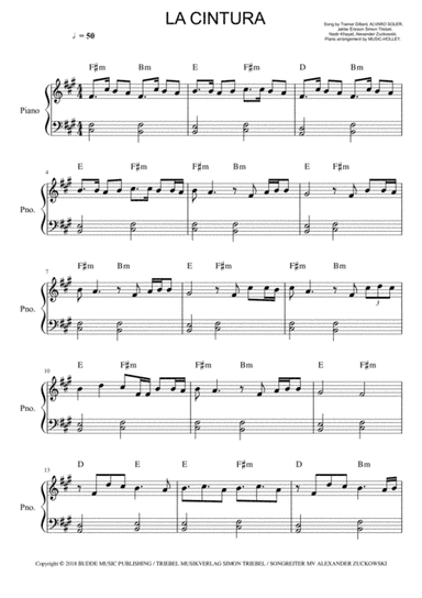 La Cintura (arr. Music-holley)