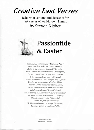 Creative Last Verses Booklet 2 for Passiontide & Easter