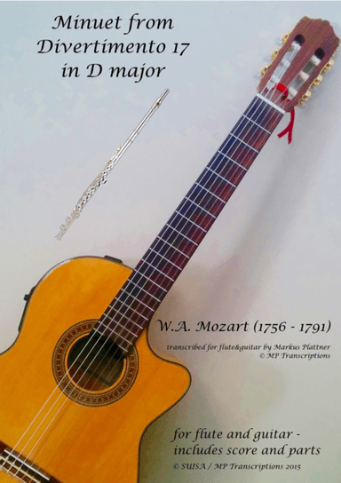 Minuet from Divertimento 17 KV 334 (arr. Markus Plattner (*1952))
