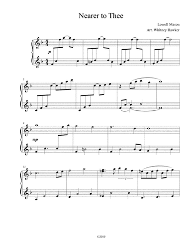 Nearer (arr. Whitney Hawker)