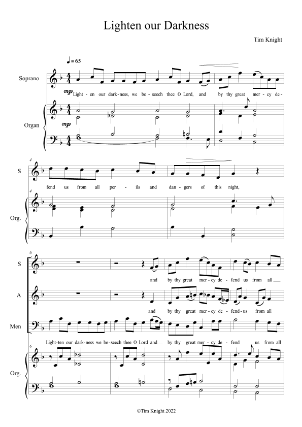 Lighten our darkness